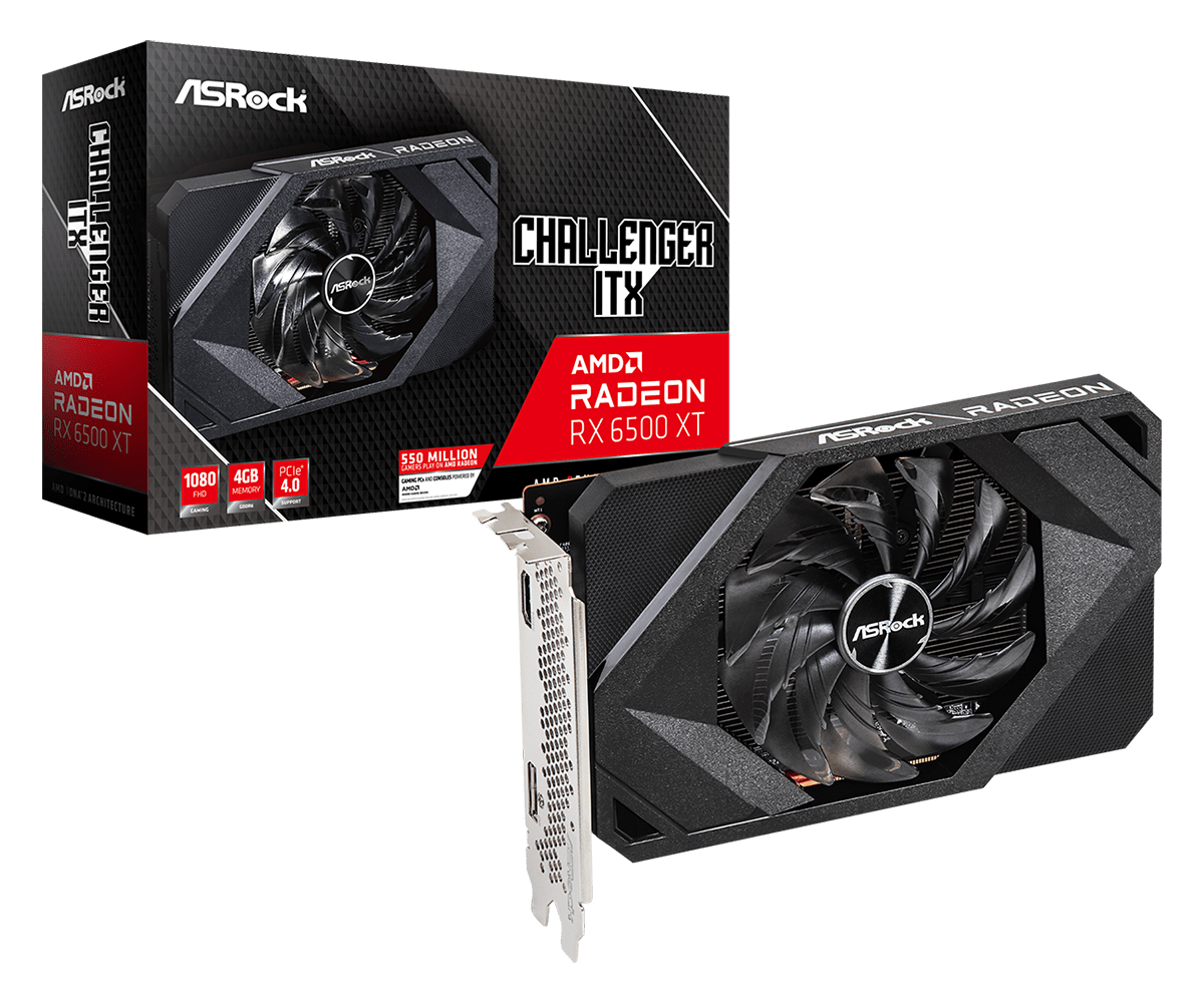 Radeon RX 6500 XT Challenger ITX 4GB